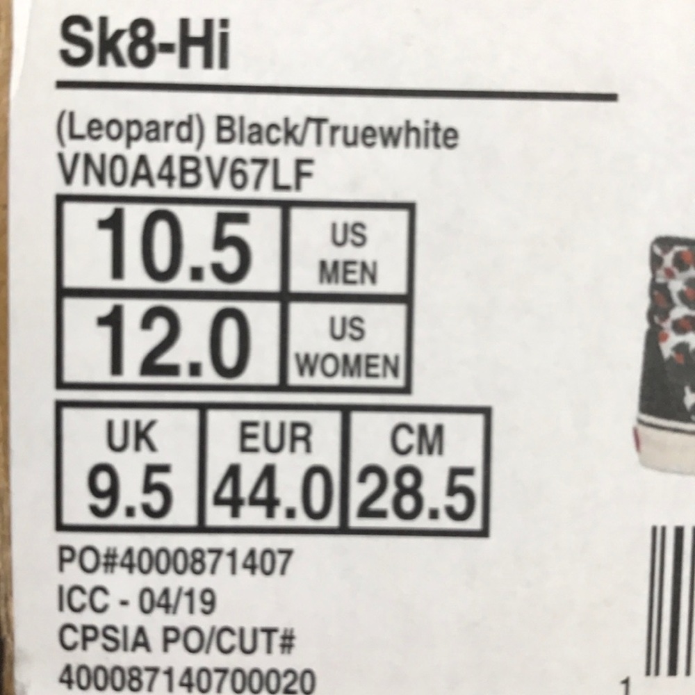 VANS SK8 HIGH TOP BRAND NEW - Picture 15 of 16